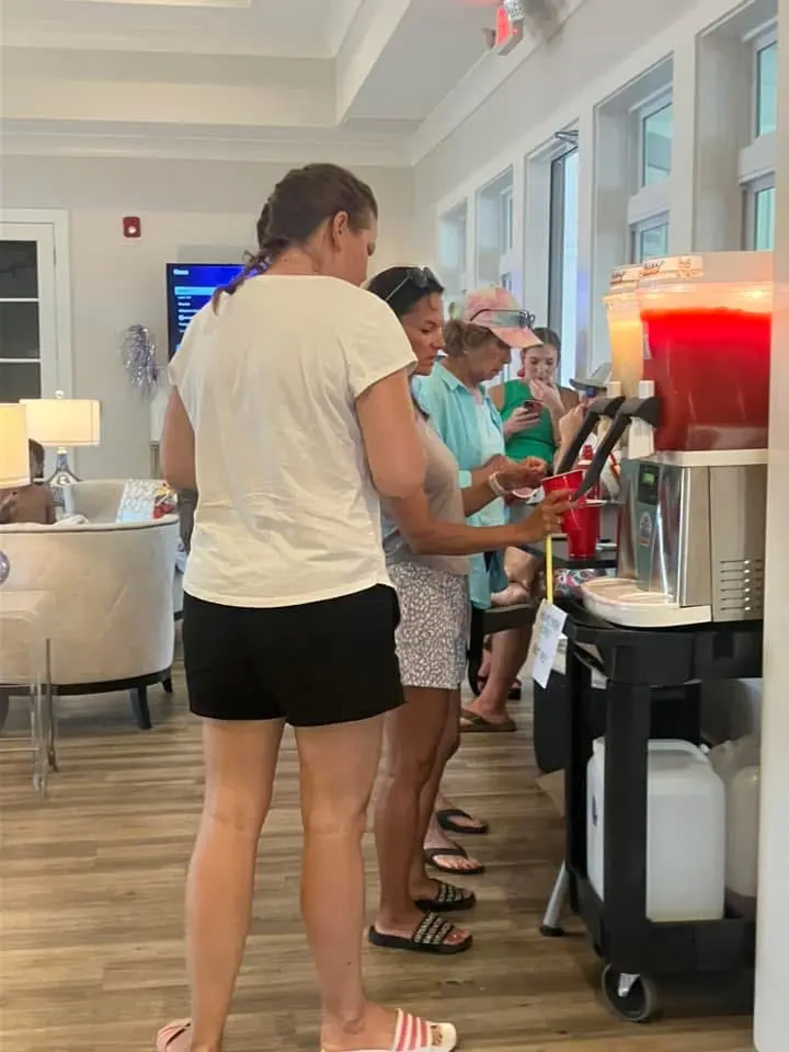 Slushies and Smiles at the Center