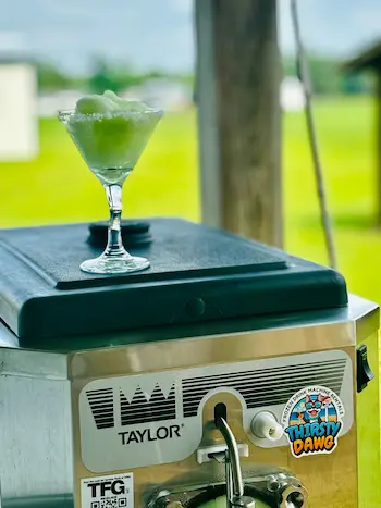 Frozen Margarita on Machine